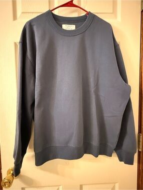 Primark Men’s Crewneck Sweater - Dusty Blue